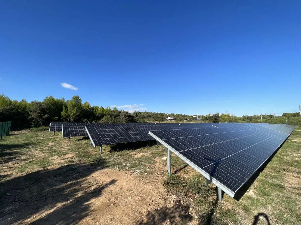 Energie solaire installé à Lunel