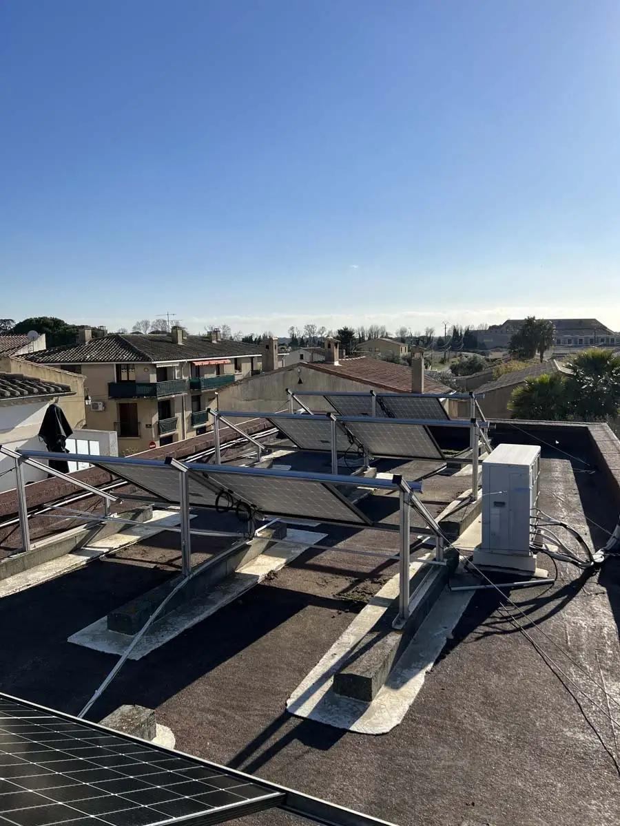 Installation solaire à Lunel (1)